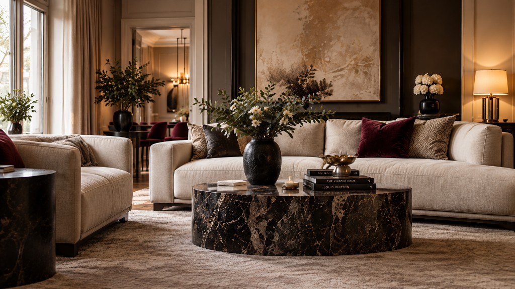 Hampstead Residence living room
